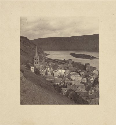 Vista sul Reno da Adolphe Braun