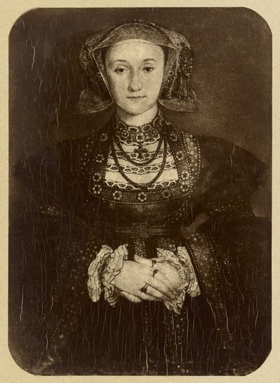 [La moglie di Enrico VIII di Hans Holbein, Museo del Louvre] da Adolphe Braun