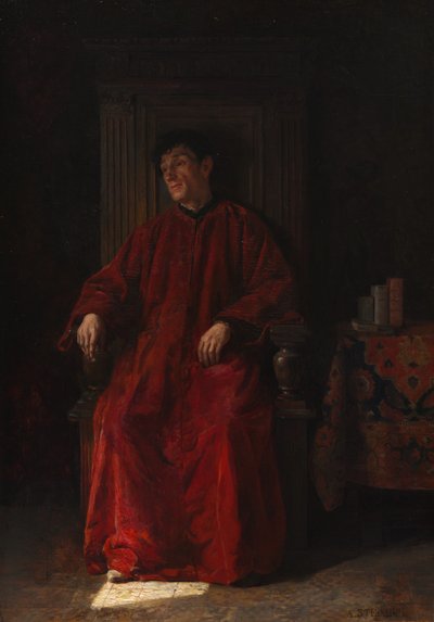 Giudice in toga rossa, c.1890 da Adolphe Charles Edouard Steinheil