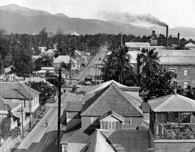 Harbour Street est, Kingston, Giamaica da Adolphe Duperly and Son