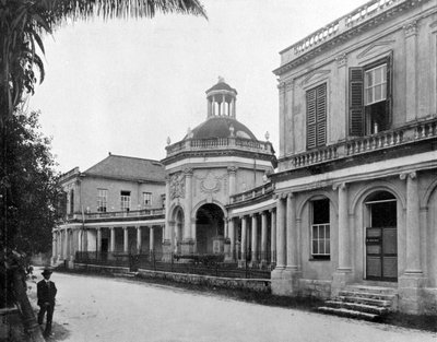Monumento di Rodney, Spanish Town, Giamaica da Adolphe Duperly and Son