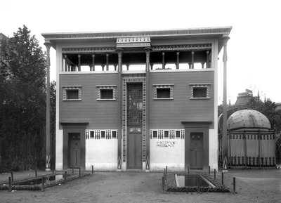 Casa egiziana, Esposizione Universale, Parigi, 1889 da Adolphe Giraudon