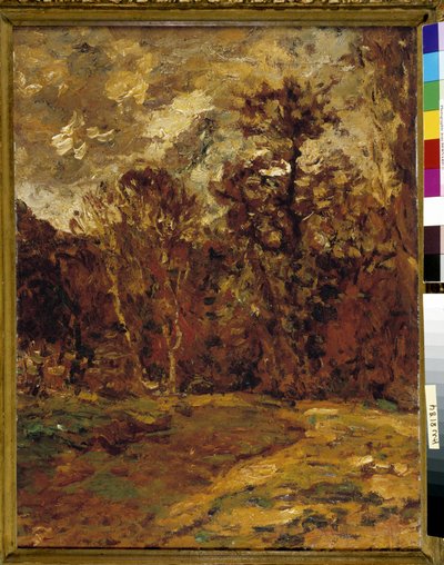 Paesaggio autunnale da Adolphe Joseph Thomas Monticelli