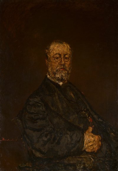 Ritratto di Monsieur Rouland da Adolphe Joseph Thomas Monticelli