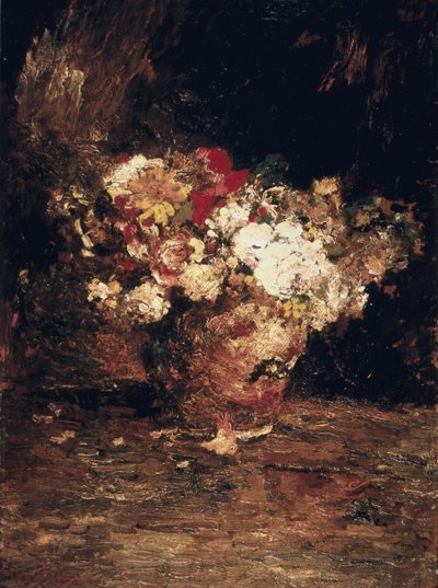 Vaso di fiori, c.1880 da Adolphe Joseph Thomas Monticelli