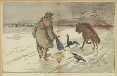 Illustrazione per Le Rire da Adolphe Leon Willette
