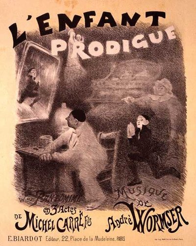 Riproduzione di un poster pubblicitario 
