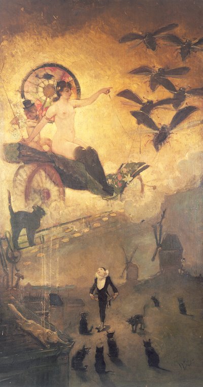 I Gatti Neri da Adolphe Leon Willette