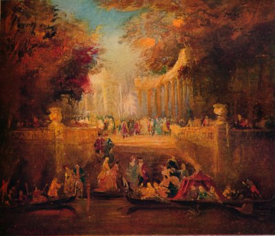 Festa campestre, c1870 da Adolphe Joseph Thomas Monticelli