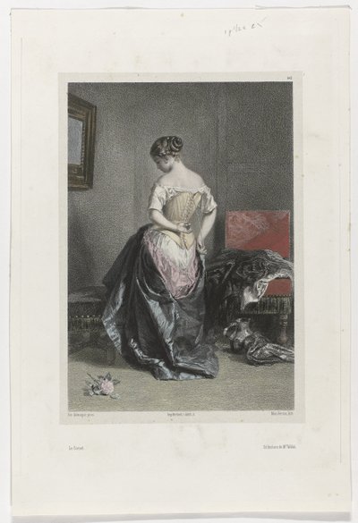 Le Corset da Adolphe Mouilleron