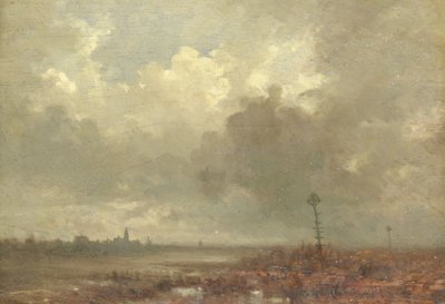 Veduta del fiume al tramonto da Adolphe Mouilleron