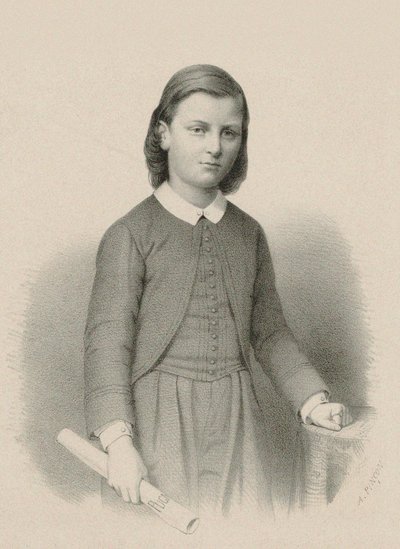 Ritratto del compositore Raoul Pugno da Adolphe Pincon