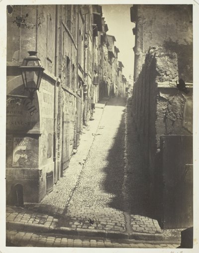 Rue des Grands Carmes, vista da Rue Ste. Marthe da Adolphe Terris