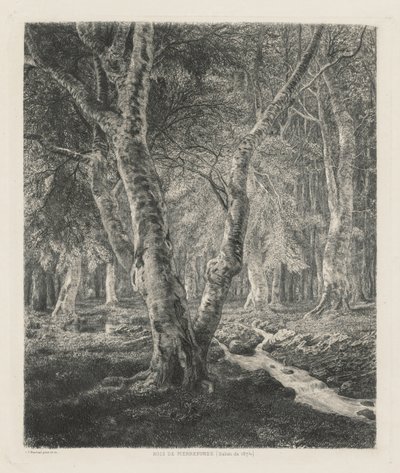 Bois de Pierrefonds da Adolphe Théodore Jules Martial Potémont