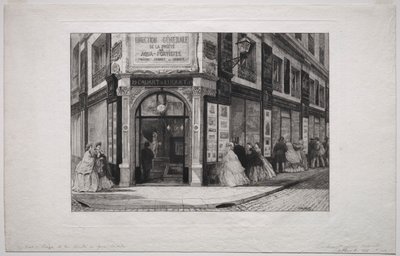 Sede della Société des Aquafortistes da Adolphe Théodore Jules Martial Potémont