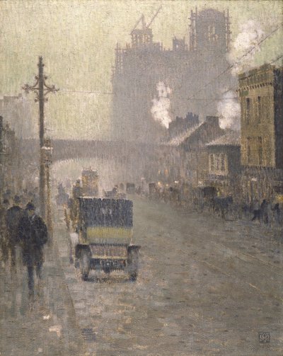 Oxford Road, Manchester da Adolphe Valette