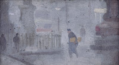 Studio per la Base delle Statue, Albert Square da Adolphe Valette