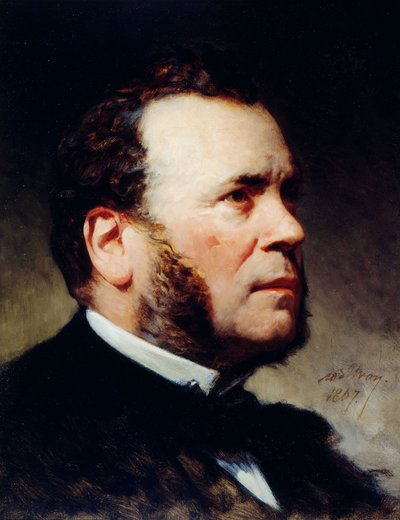 Ritratto di Ferdinand Barrot (1806-83) 1867 da Adolphe Yvon