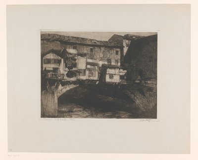 Firenze. Ponte Vecchio da Adriaan J. van 