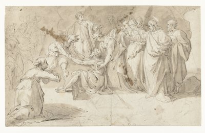 Resurrezione di Lazzaro da Adriaan de Weerdt