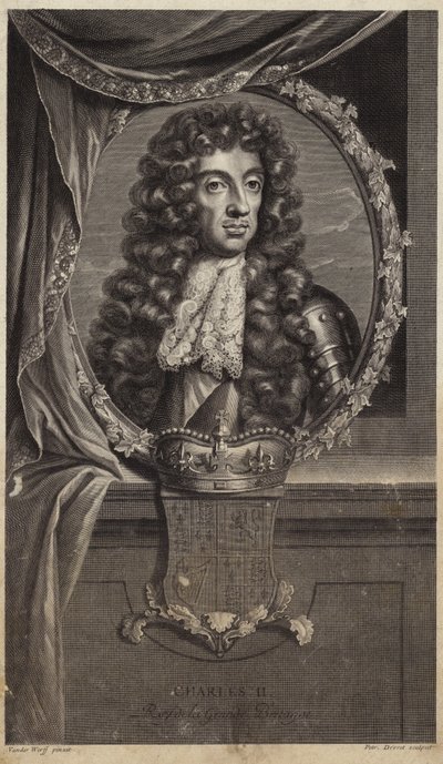 Ritratto di Re Carlo II da Adriaan van der Werff