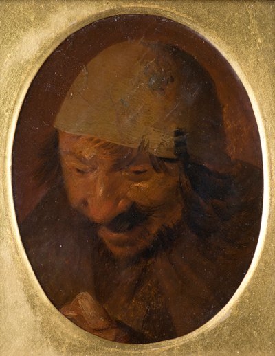 Ritratto di un contadino da Adriaen (attr.to) Brouwer