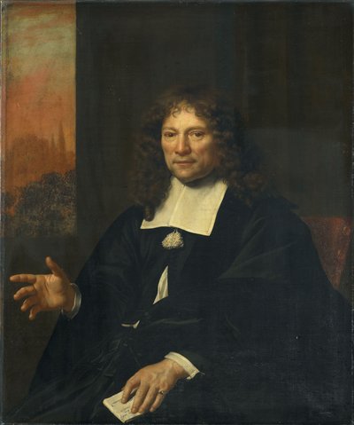 Ritratto di Daniel Nielius (1610-1689) da Adriaen Backer