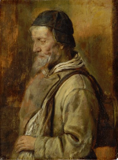 Vecchio artigiano da Adriaen Brouwer
