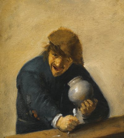 Il bevitore da Adriaen Brouwer