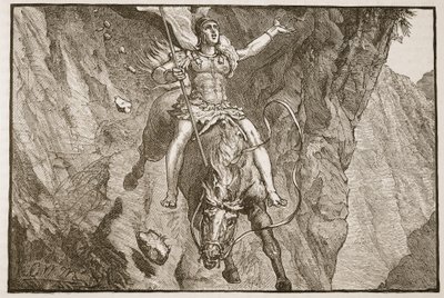 Il sacrificio di Curzio da Adriaen Brouwer
