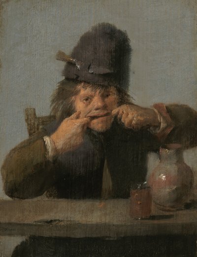 Giovane che Fa una Smorfia da Adriaen Brouwer