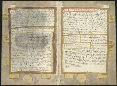 Visboeck di Adriaen Coenen - KB 78 E 54 - folios 150v (sinistra) e 151r (destra) da Adriaen Coenen