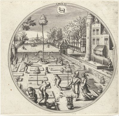 Aprile da Adriaen Collaert