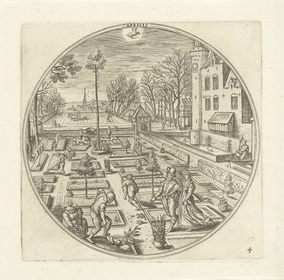 Aprile da Adriaen Collaert