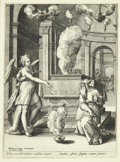Annunciazione di Giovanni da Adriaen Collaert