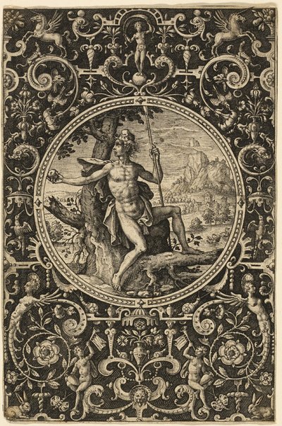 Giudizio di Parigi da Adriaen Collaert