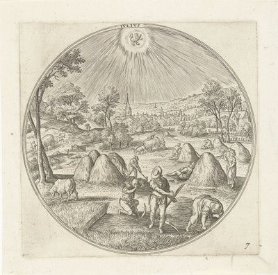 Luglio da Adriaen Collaert