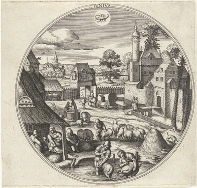 Giugno da Adriaen Collaert