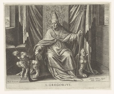 San Gregorio da Adriaen Collaert