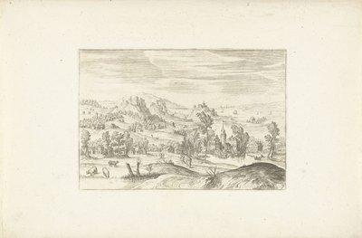 Paesaggio con un ruscello da Adriaen Collaert