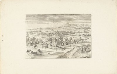 Paesaggio con fattoria da Adriaen Collaert