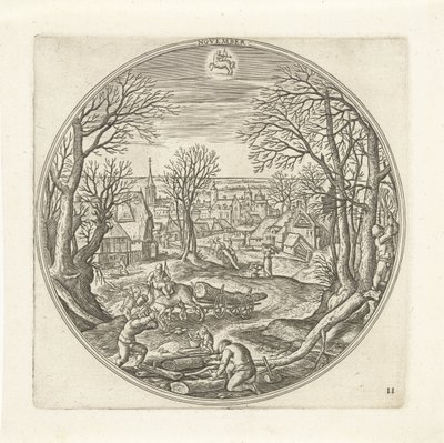 Novembre da Adriaen Collaert
