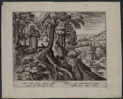 Otilia Bavara da Adriaen Collaert