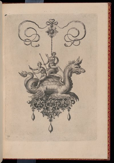Tavola 10, pagina, Bullarum Inaurium etc. Archetypi Artificiosi Pars Altera da Adriaen Collaert