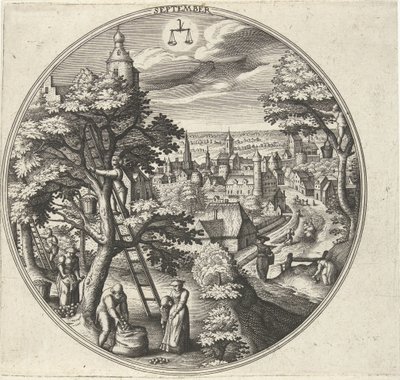 Settembre da Adriaen Collaert