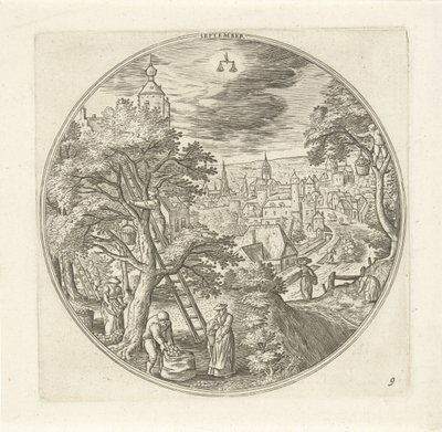 Settembre da Adriaen Collaert