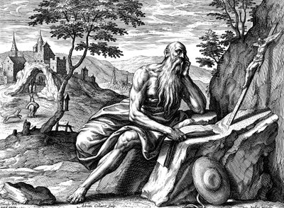 San Girolamo da Adriaen Collaert