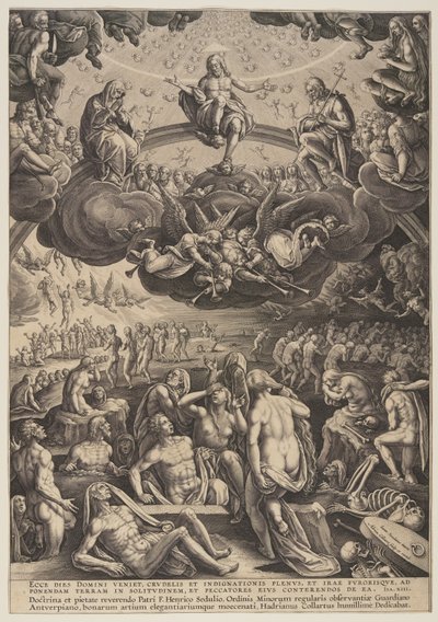 Il Giudizio Universale da Adriaen Collaert