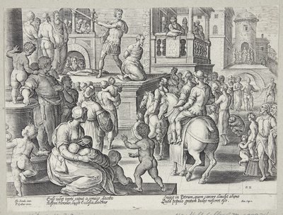 La decapitazione di San Giacomo da Adriaen Collaert