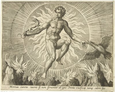 Fuoco (serie: I quattro elementi) da Adriaen Collaert